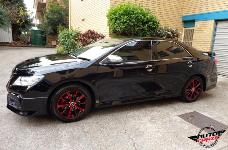 TOYOTA-AURION-RIMFIRE-CANDY-APPLE-RED